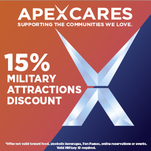 Military 15% Attractions Discount